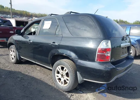 2004 Acura Mdx z USA, uszkodzony, nr VIN 2HNYD18954H526121